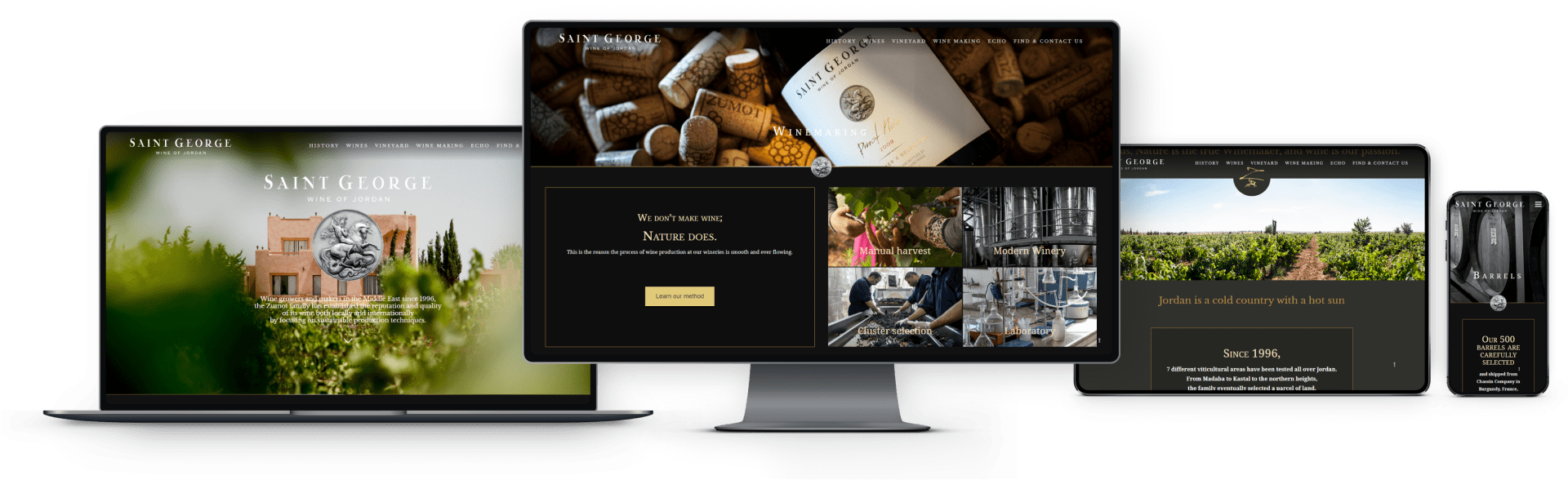 Responsive home page Saint_George Wine of Jordan Responsive home page Saint_George Wine of Jordan