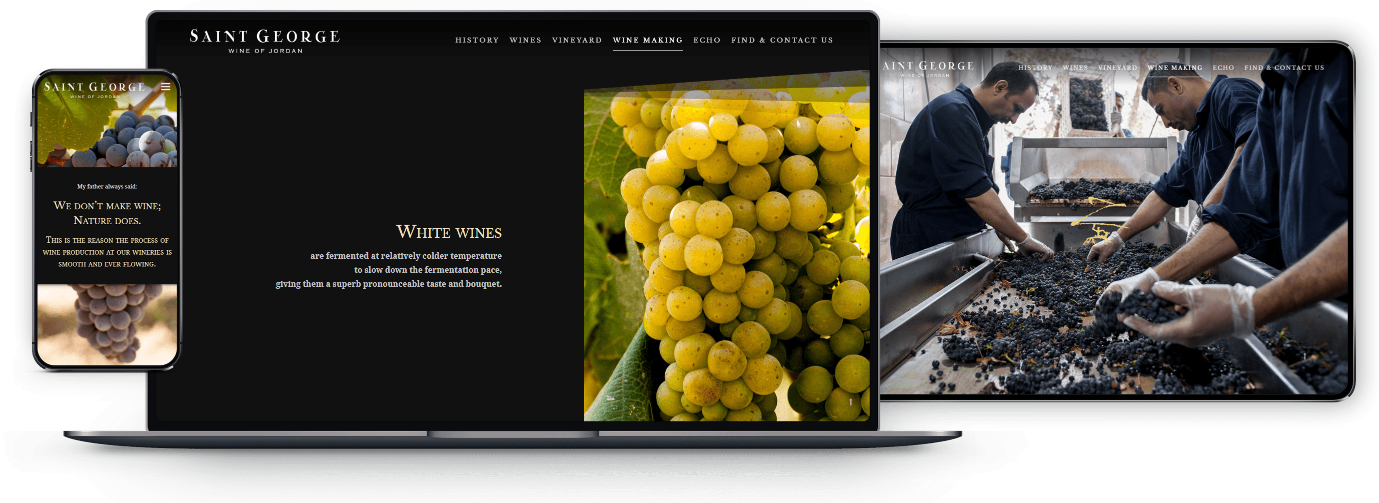 Wine making (smartphone laptop tablette) Wine making